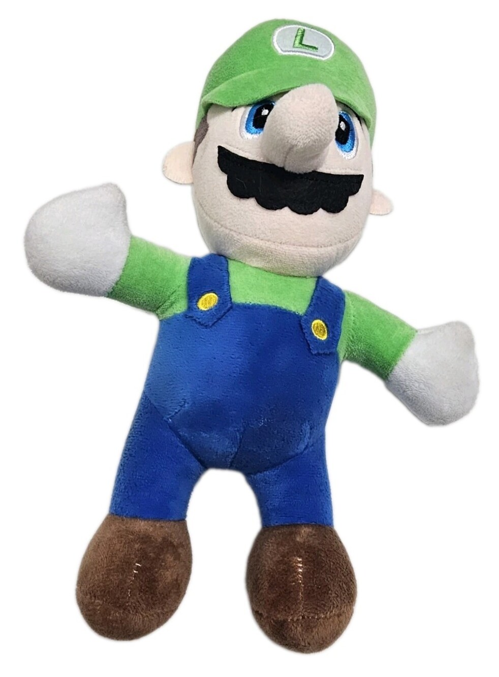 10” Luigi Plushie From Super Mario Brothers. Plushie